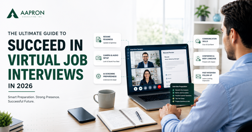 The Ultimate Guide to Succeed Virtual Job Interviews in 2026